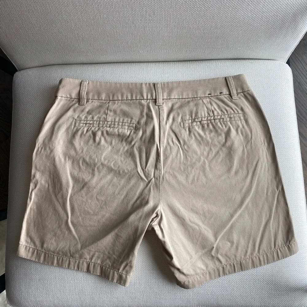 J. Crew Women’s 7” Classic Cotton Khaki Chino Short Size 10 - Picture 2 of 7